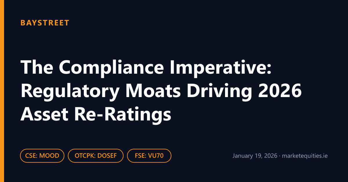 Baystreet: The Compliance Imperative: Regulatory Moats Driving 2026 Asset Re-Ratings