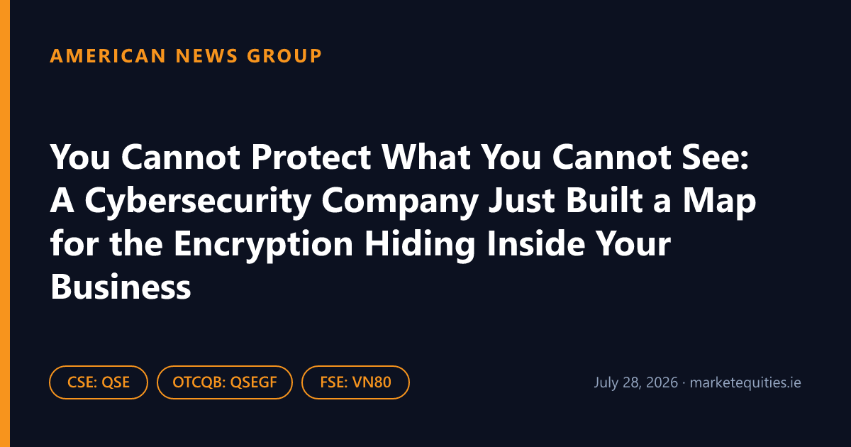 American News Group: You Cannot Protect What You Cannot See: A Cybersecurity Company Just Built a Map for the…